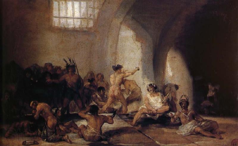 Francisco Goya The Madhouse Spain oil painting art